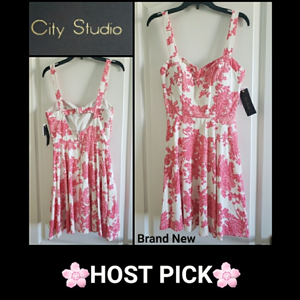🆕️ CITY STUDIO Floral Dress